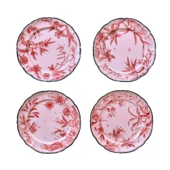 Rocaille Pink Dinner Plate