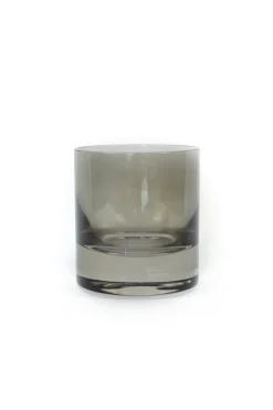 Rocks Glass, Set of 6 in Gray Smoke