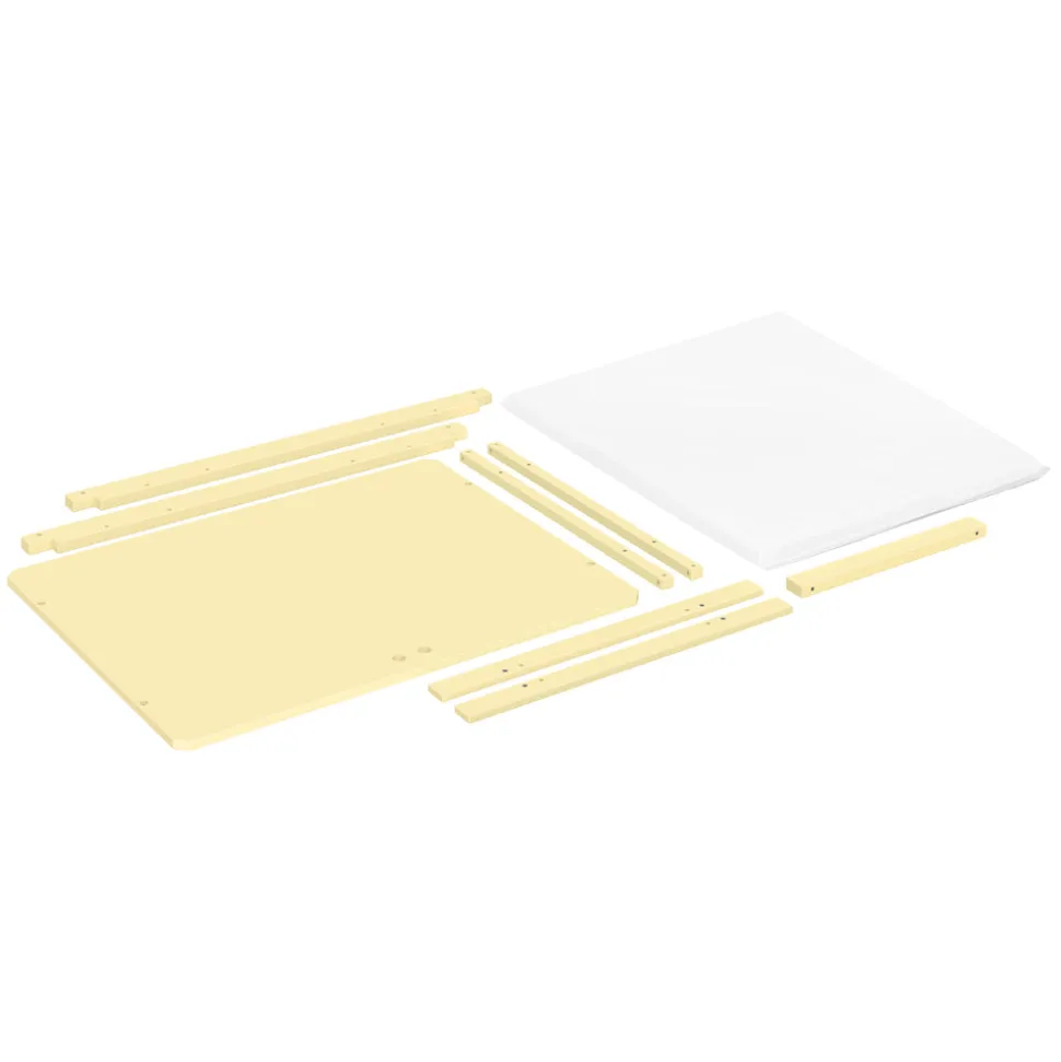 Rolli All-Stages® Midi Crib Conversion Kit in Pale Yellow