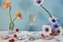 Romantic Champagne Flutes, Set of 4