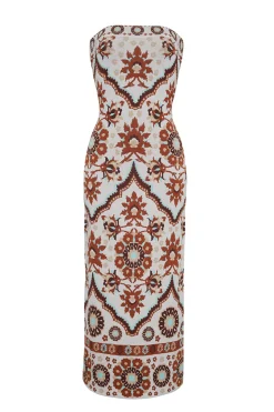 Rome Dress in Mystic Ivory