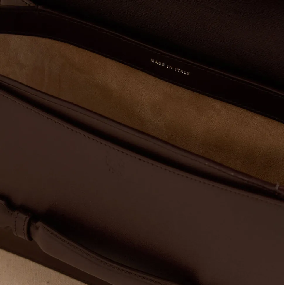 Romy 25 in Box Calf Palmellato Chocolate