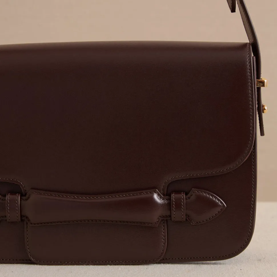 Romy 25 in Box Calf Palmellato Chocolate