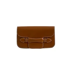 Romy Clutch in Acorn