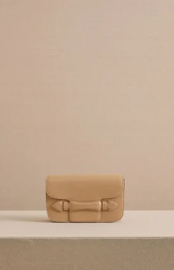 Romy Clutch in Box Calf Palmellato Natural