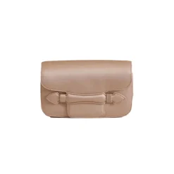 Romy Clutch in Satin Blush