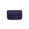 Romy Clutch in Satin Navy