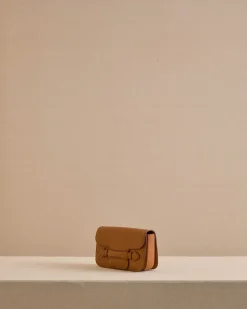 Romy Clutch in Vacchetta Luggage