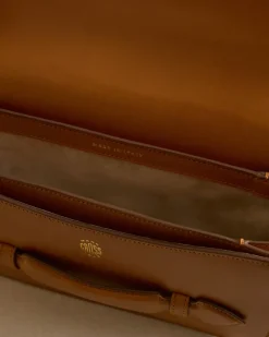 Romy Clutch in Vacchetta Luggage