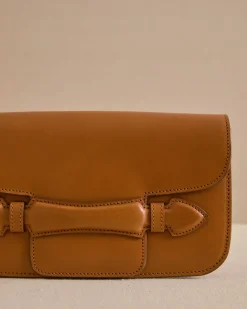 Romy Clutch in Vacchetta Luggage