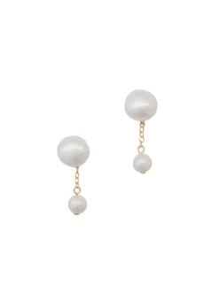 Rooney Earrings in White