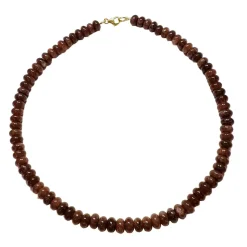 Root Beer Agate Candy Necklace