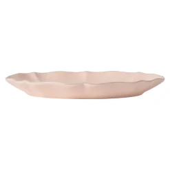 Rosa Collection Oval Platter 12" in Rosé