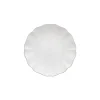 Rosa Collection Salad Plates in White, Set of 6