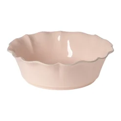 Rosa Collection Serving Bowl 12" in Rosé