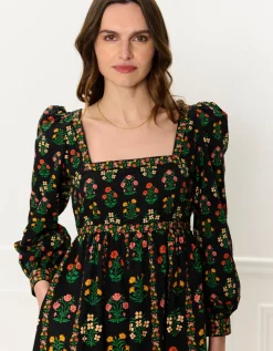 Rose Border Cornelia Dress