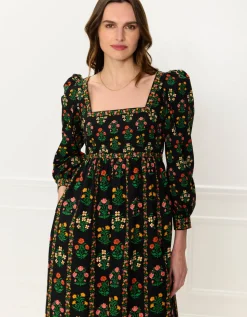 Rose Border Cornelia Dress