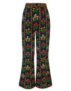 Rose Border Romy Trousers