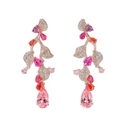 Rose Triteia Earrings