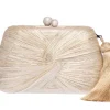 Rosie Clutch in Natural