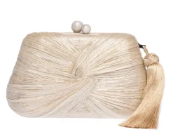 Rosie Clutch in Natural
