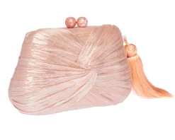 Rosie Clutch in Peach