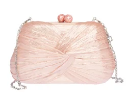 Rosie Clutch in Peach
