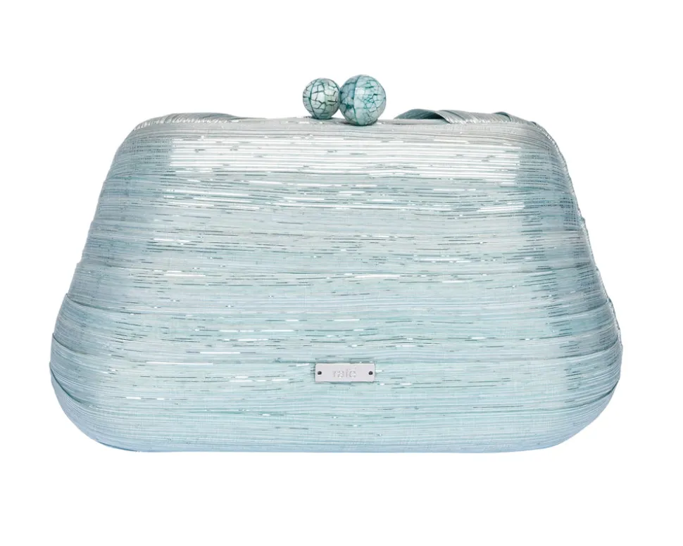 Rosie Clutch in Sky Blue