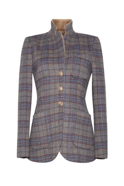 Ross Blazer in Allen Plaid