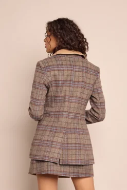 Ross Blazer in Allen Plaid