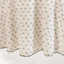 Round Little Flower Tablecloth