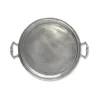 Round Tray with Handles