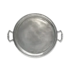 Round Tray with Handles
