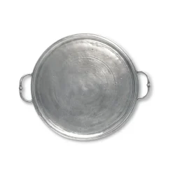Round Tray with Handles, Small