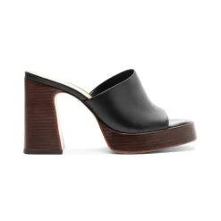 Rowan Leather Sandal in Black