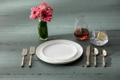 Royal Pacific Brushed Champagne Flatware Set