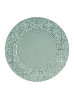 Rua Nova Charger Plate in Morning Blue