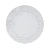 Rua Nova Charger Plate in White Antique