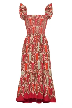 Ruby Dress in Lana Egret