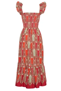 Ruby Dress in Lana Egret