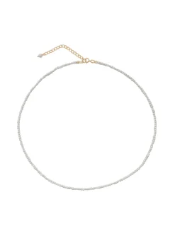 Rue Necklace in White