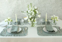 Ruffles Sea Sonen Napkin, Set of 4