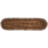 Rustic Ring 16" x 60" Table Runner in Natural