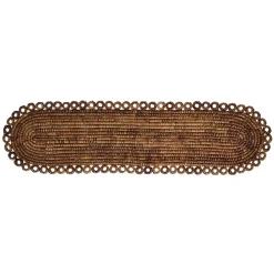 Rustic Ring 16" x 60" Table Runner in Natural