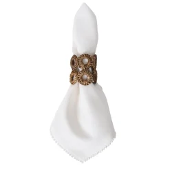 Rustic Ring Napkin Ring in Natural, Set of 4