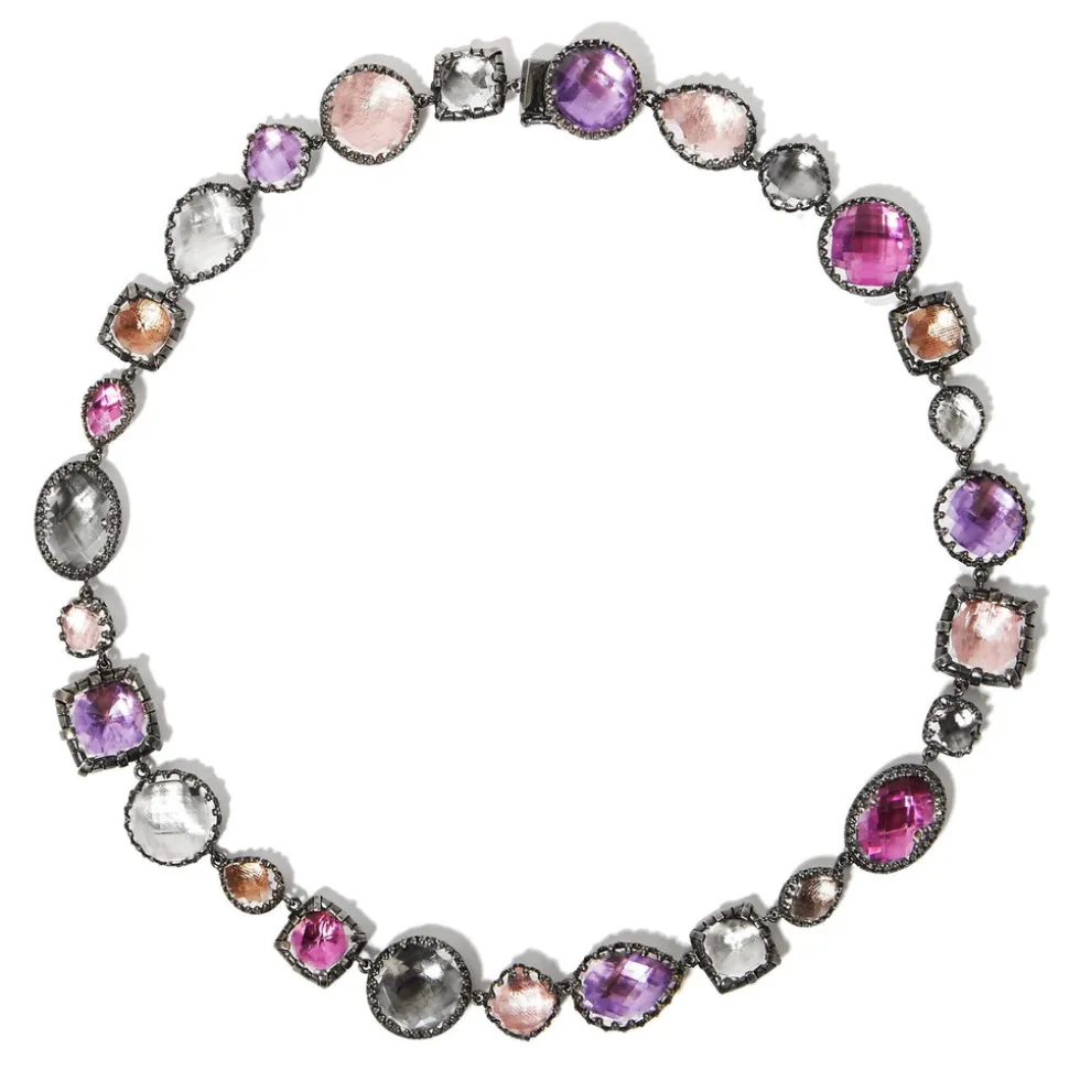 Sadie Large Rivière in Multi-Sweet Pea