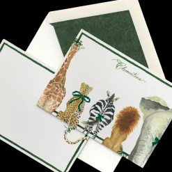 Safari Stationery Cards, Set of 50