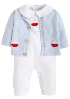 Sailboat Crochet Playsuit