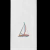 Sailboat Modern Hand Towel