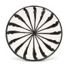 Salad Plate With Candy Cane Stripes